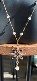 Upcycled Chanel Charm 18k Gold Necklace